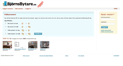 Desktop Screenshot of bjornsbytare.se